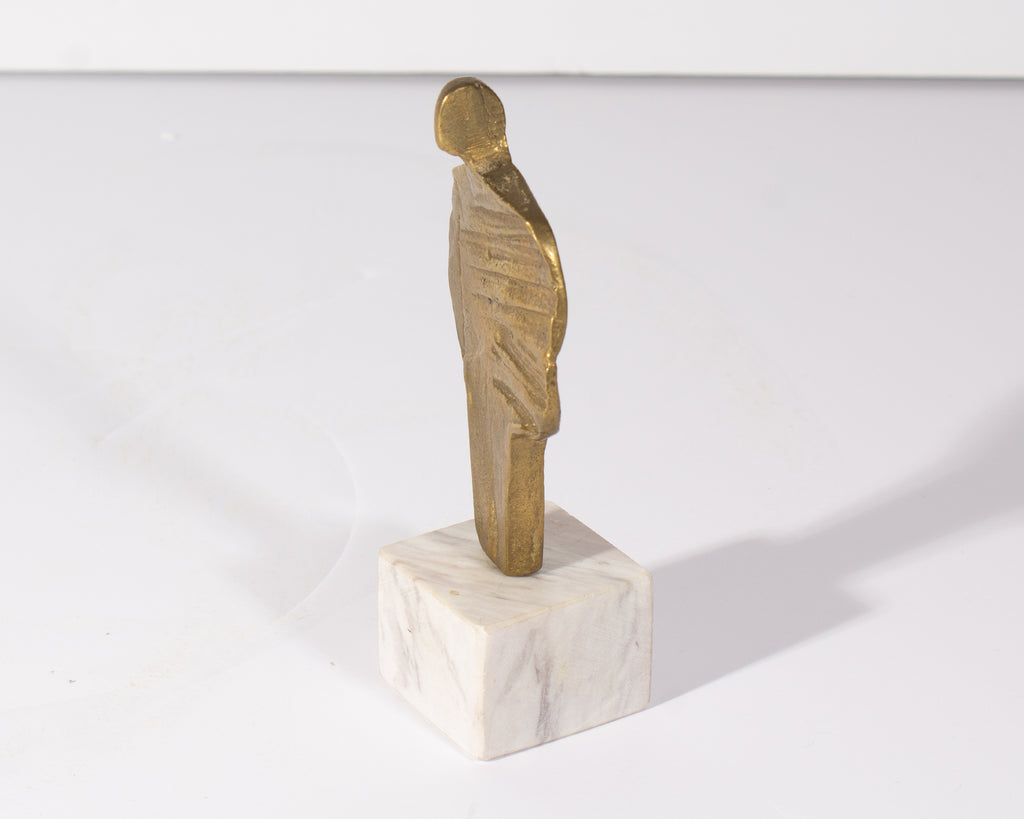 Ruth Kessler Vodicka Abstract Miniature Brass Sculpture