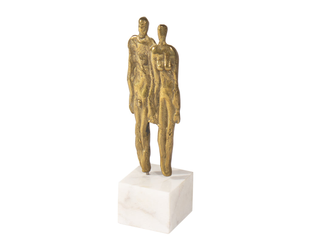Ruth Kessler Vodicka Abstract Miniature Brass Sculpture