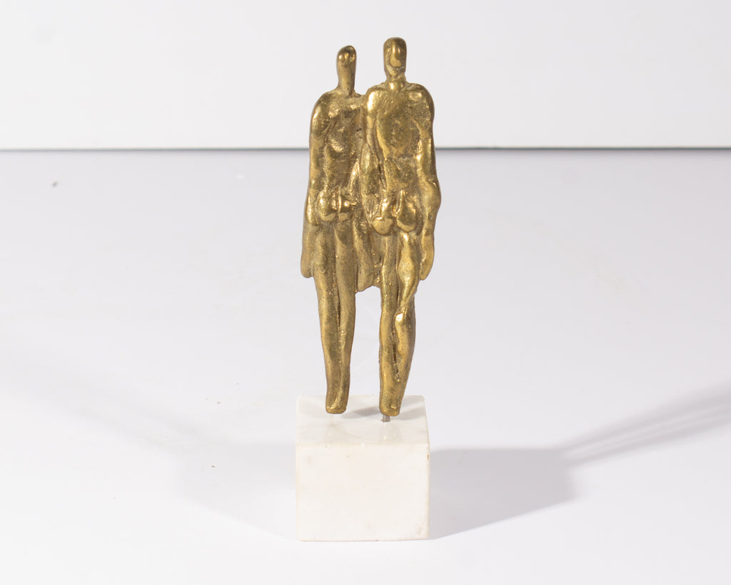 Ruth Kessler Vodicka Abstract Miniature Brass Sculpture