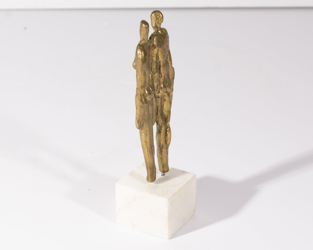Ruth Kessler Vodicka Abstract Miniature Brass Sculpture