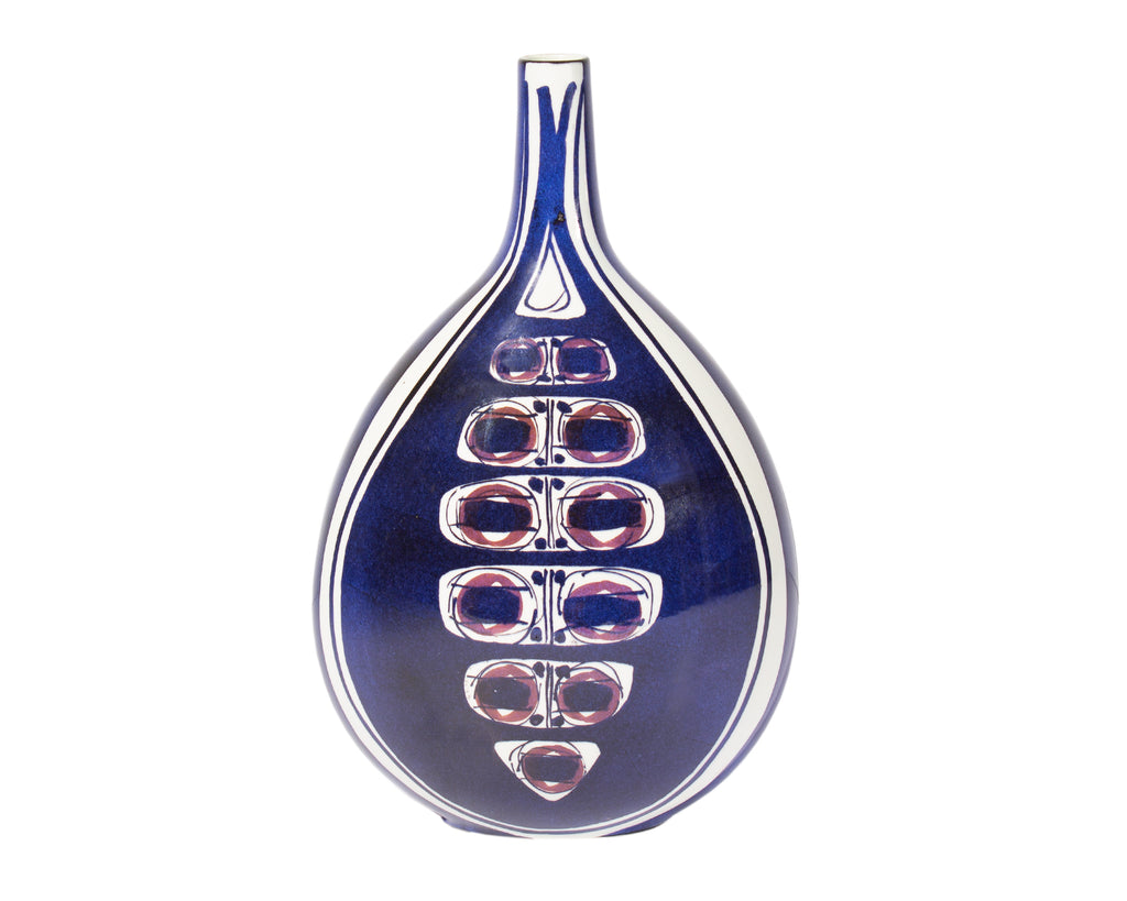 Inge-Lise Koefoed Royal Copenhagen Aluminia Fajance Ceramic Vase