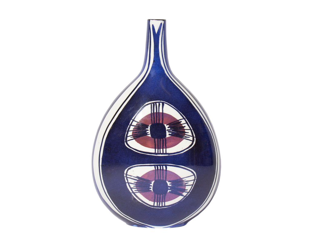Inge-Lise Koefoed Royal Copenhagen Aluminia Fajance Ceramic Vase