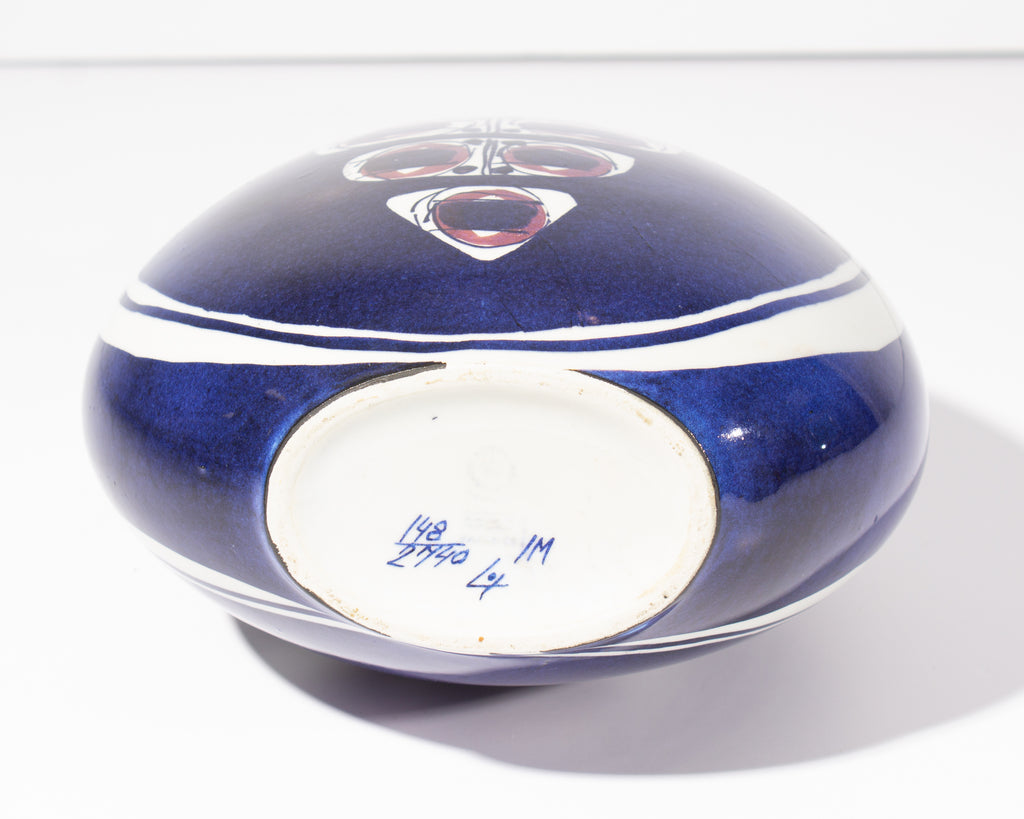 Inge-Lise Koefoed Royal Copenhagen Aluminia Fajance Ceramic Vase