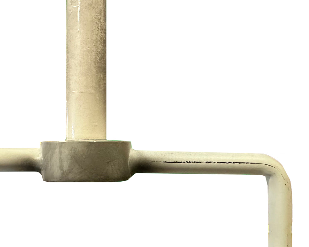 Laurel Lamp Brass Tone Adjustable Floor Lamp
