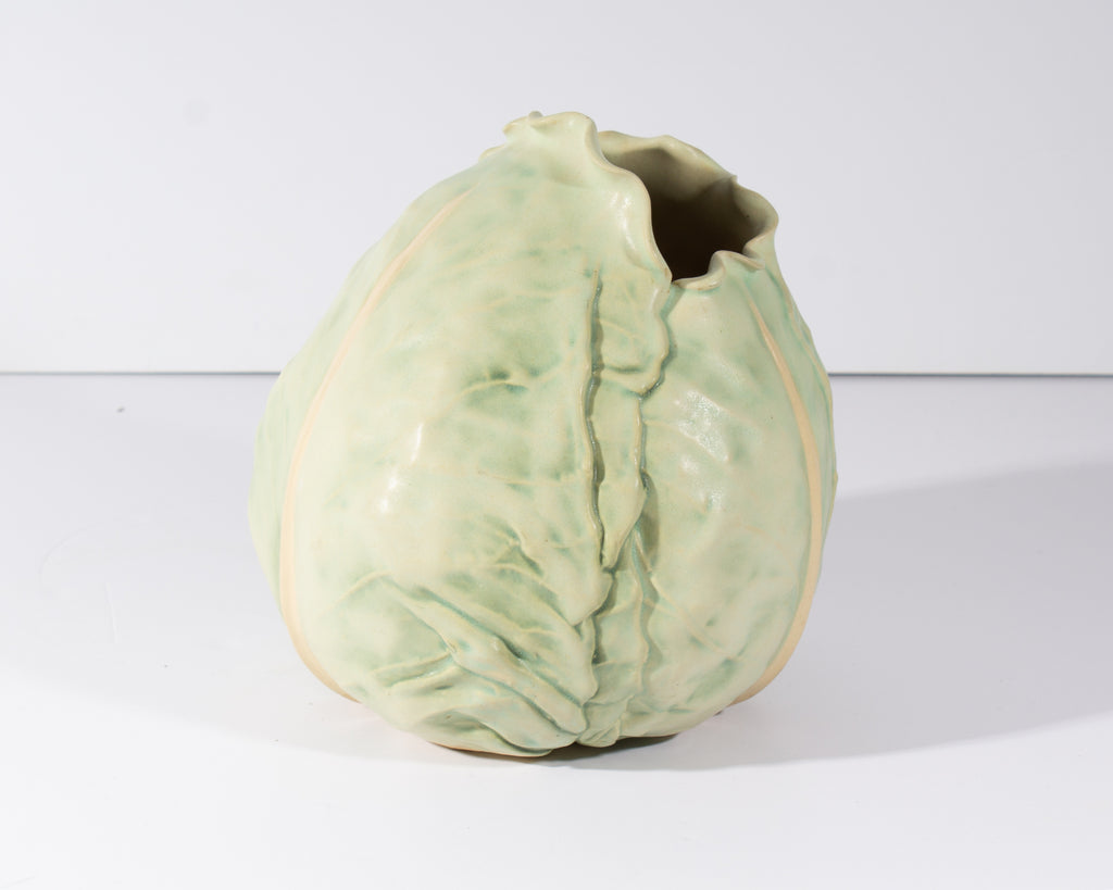 Patricia Garrett 2000 Studio Pottery Cabbage Vase