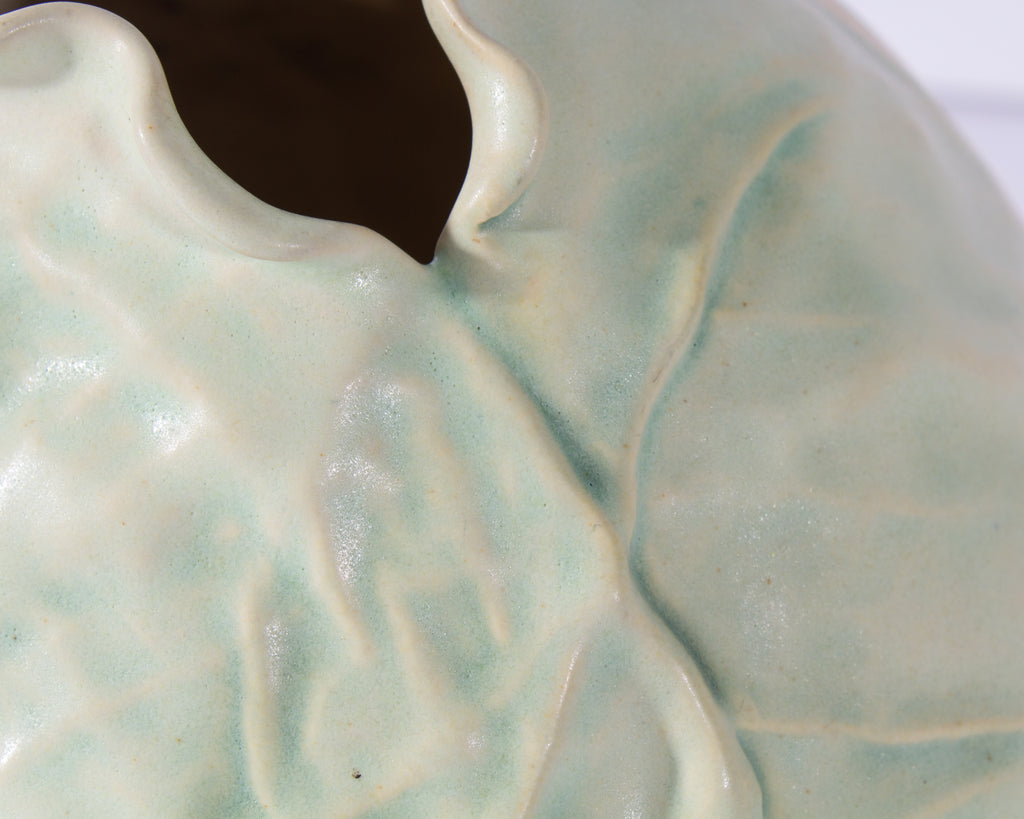 Patricia Garrett 2000 Studio Pottery Cabbage Vase