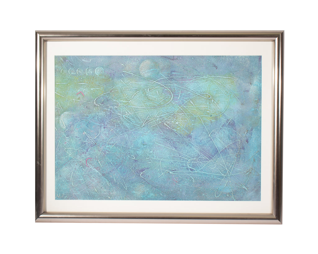 Anthony Louis Popcheff Mixed Media Abstract Painting