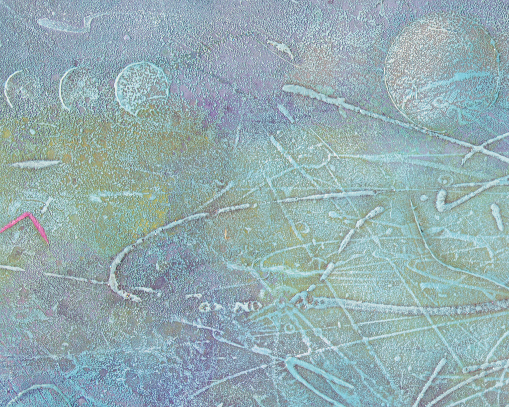 Anthony Louis Popcheff Mixed Media Abstract Painting