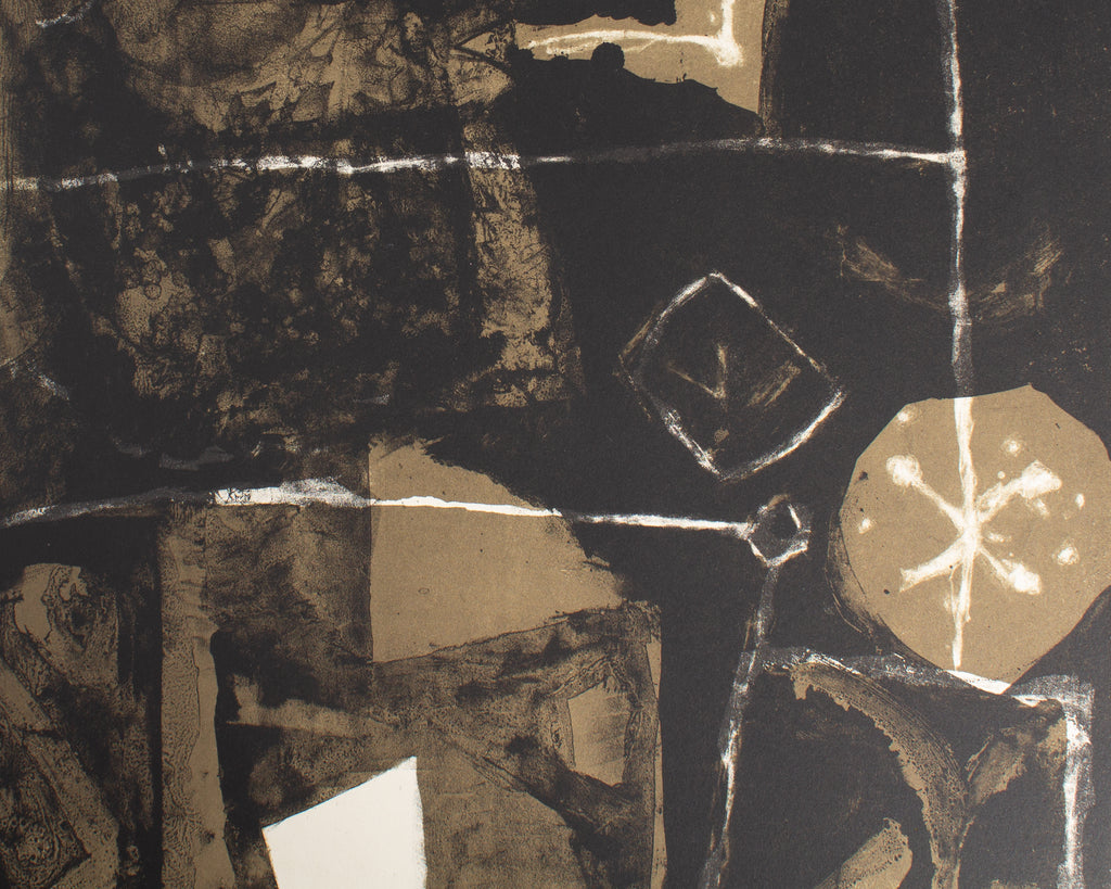 Antoni Clavé 1958 “Roi a la Pipe” Abstract Lithograph
