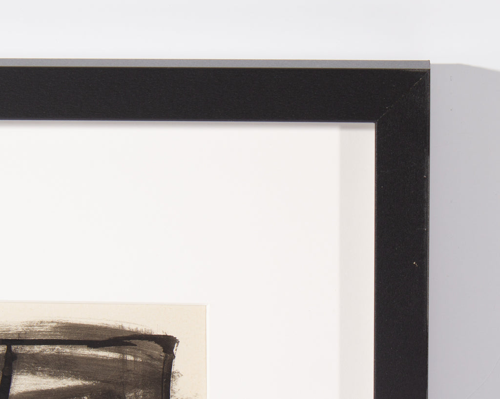 Vern Rader Abstract Ink Drawing