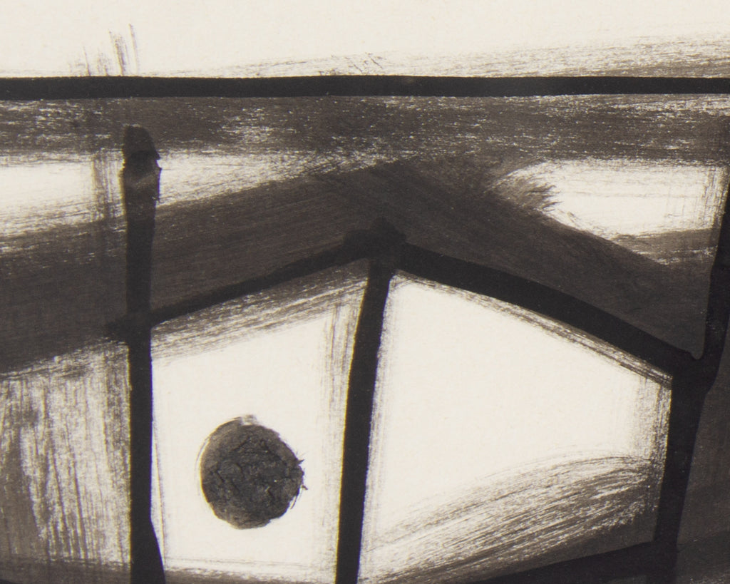 Vern Rader Abstract Ink Drawing