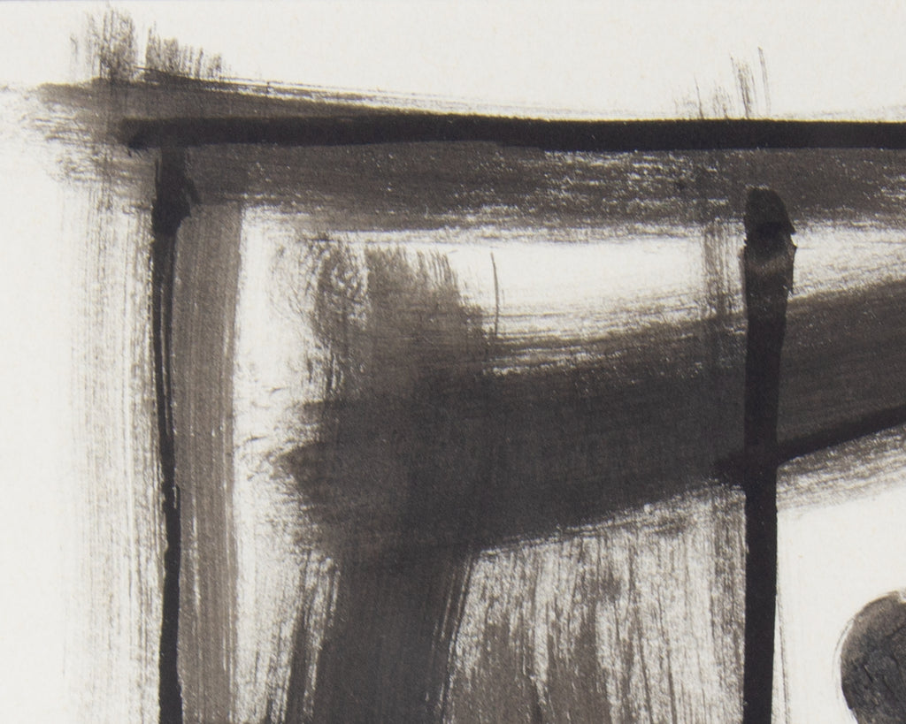 Vern Rader Abstract Ink Drawing