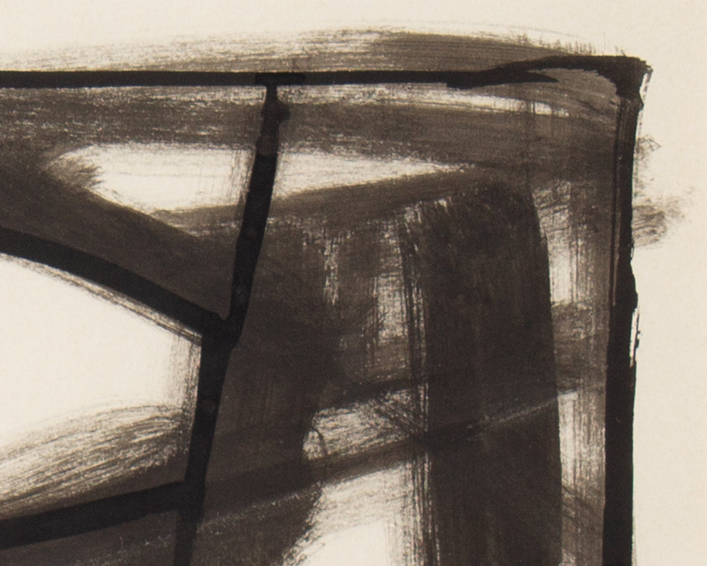 Vern Rader Abstract Ink Drawing