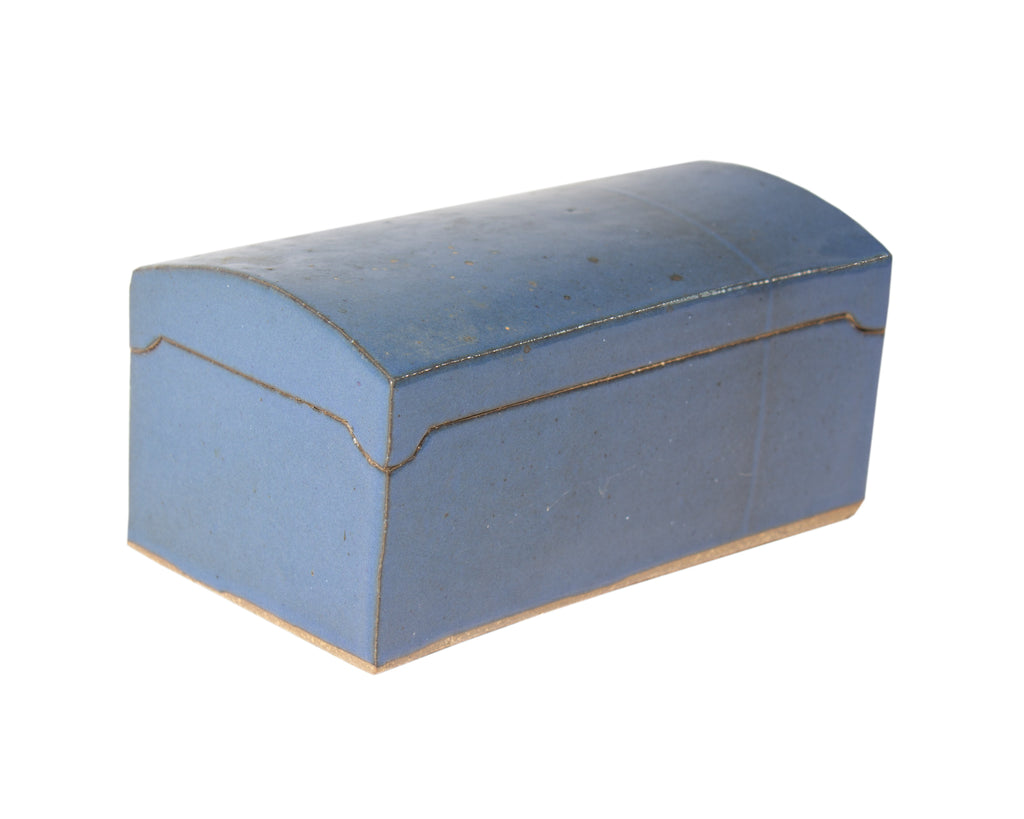 Dennis Kirchmann Blue Studio Pottery Box