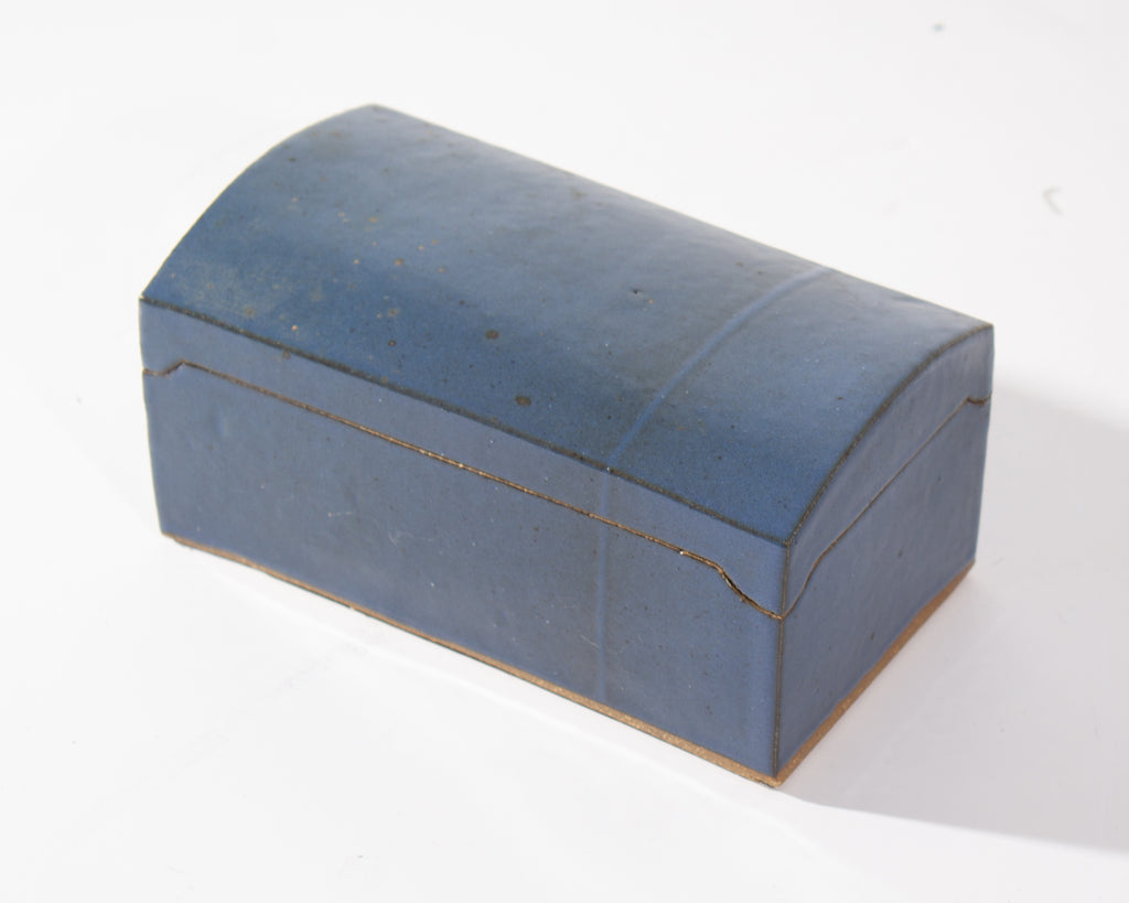 Dennis Kirchmann Blue Studio Pottery Box