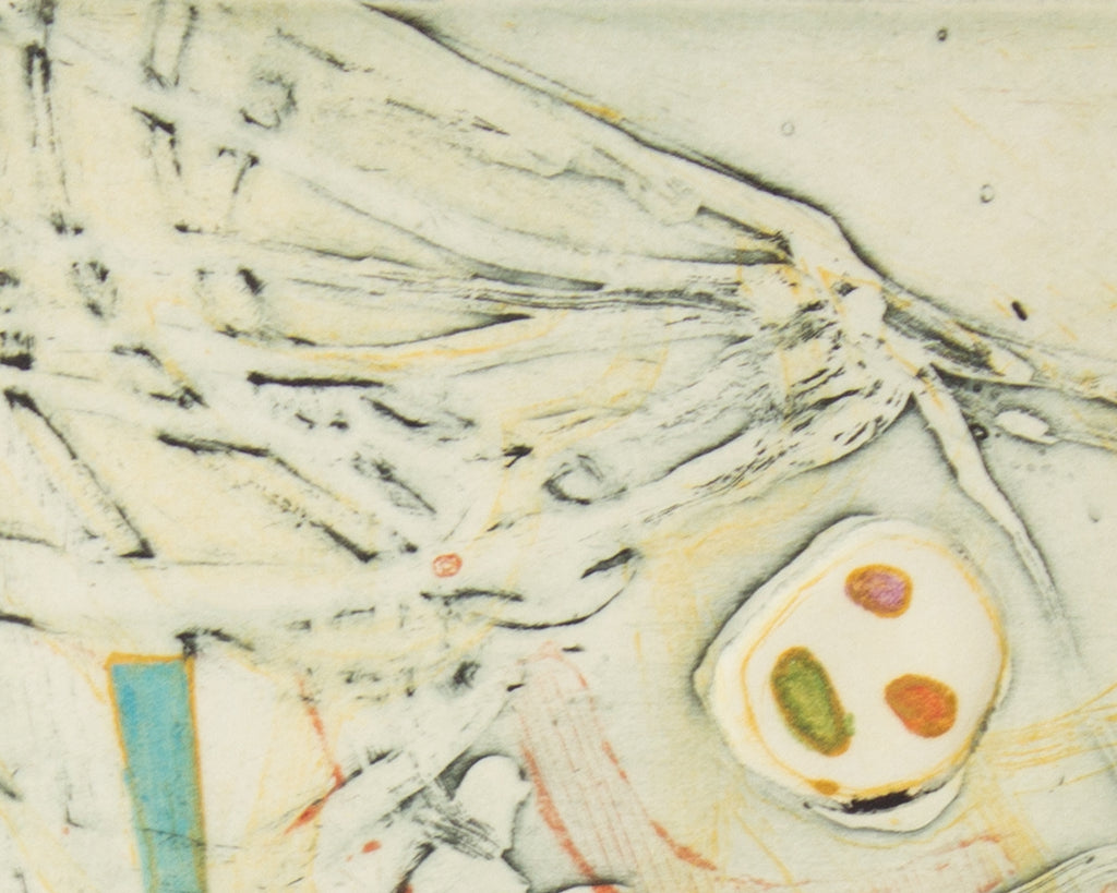 Walter Sorge Abstract Color Etching