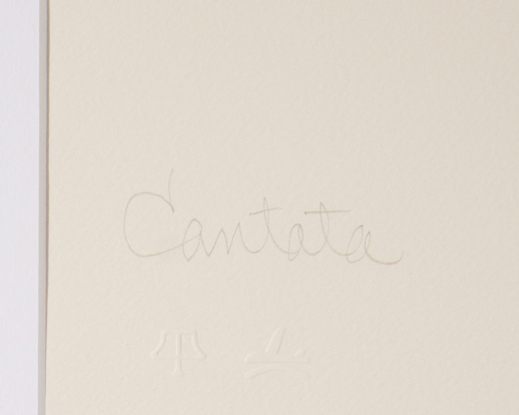 Gendron Jensen 1989 “Cantata” Lithograph Print
