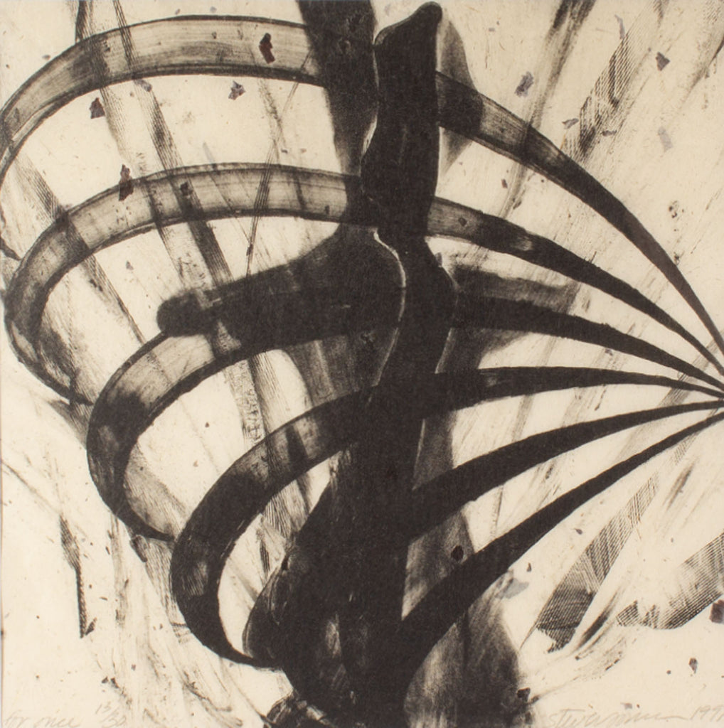 Steven Sorman 1991 “For Once” Lithograph