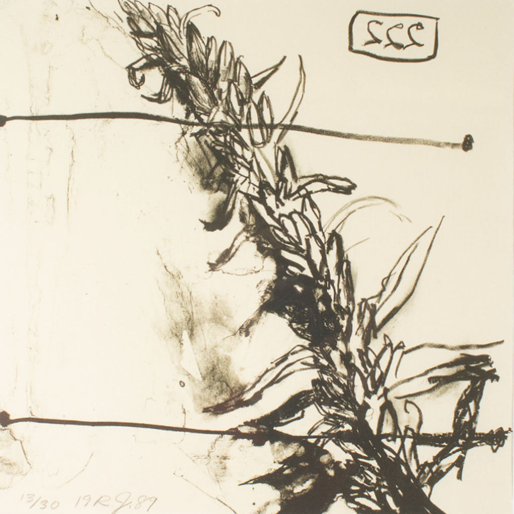 Roberto Juarez 1989 “Before 17 Days” Lithograph