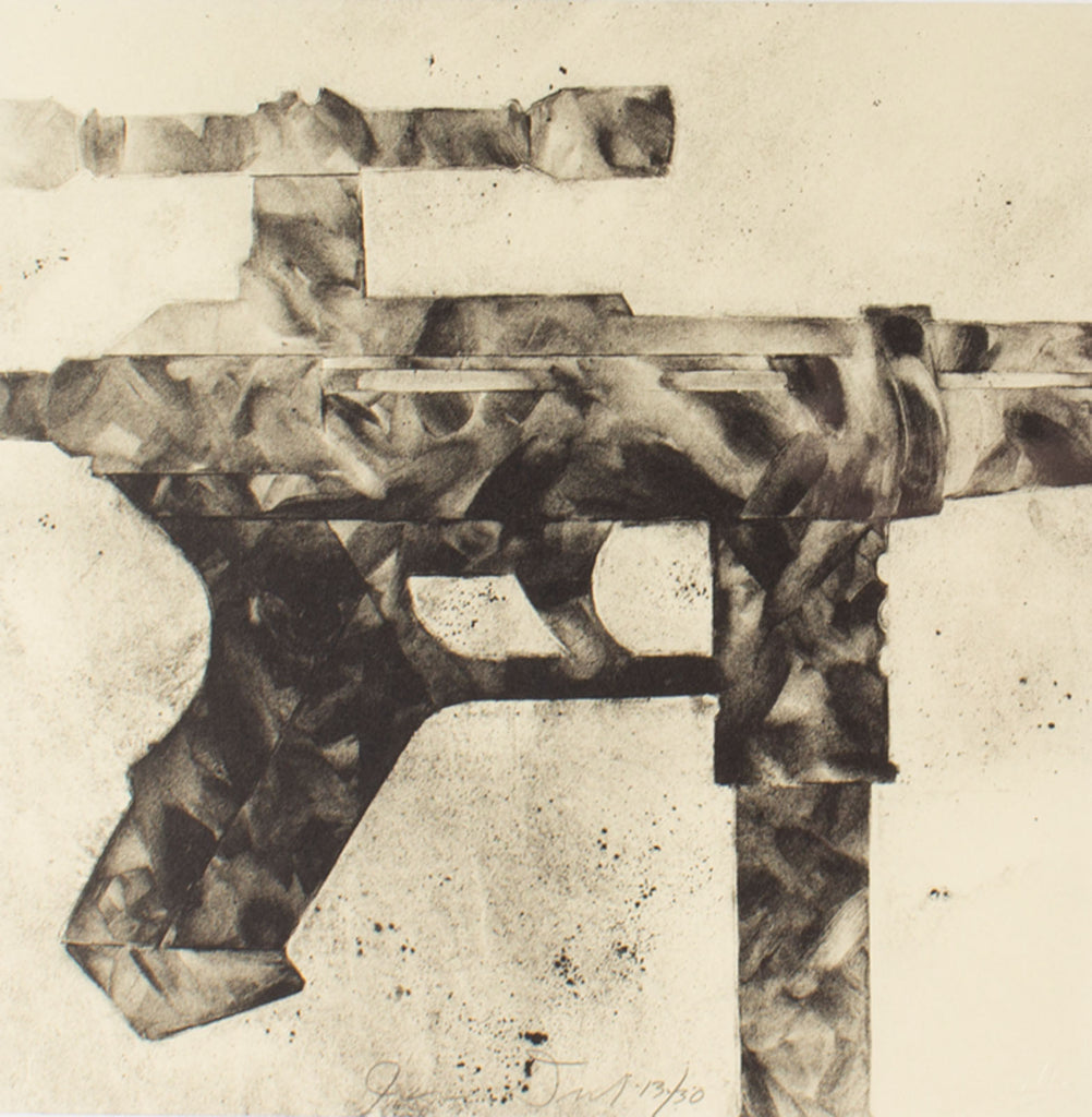 James Drake 1989 “Fun Gun Laser” Lithograph