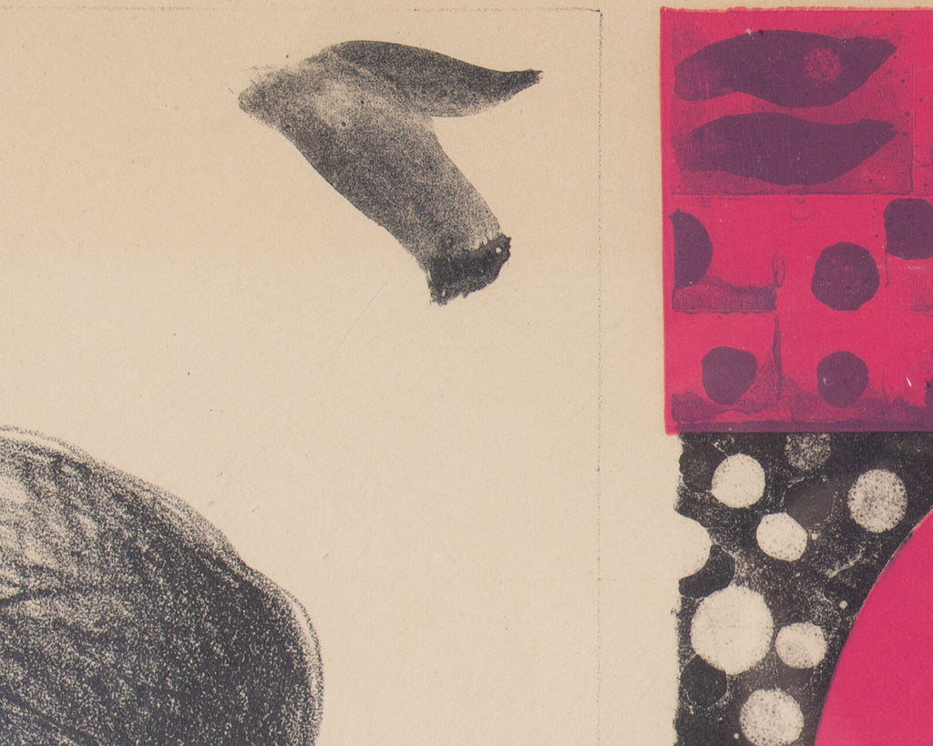 Robert Eagerton “Sandra” Abstract Lithograph