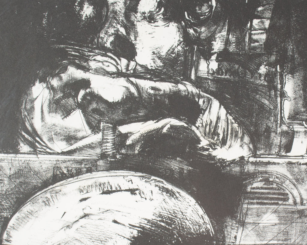 Jerome Witkin 1989 "Mr. Ribb" Lithograph Print