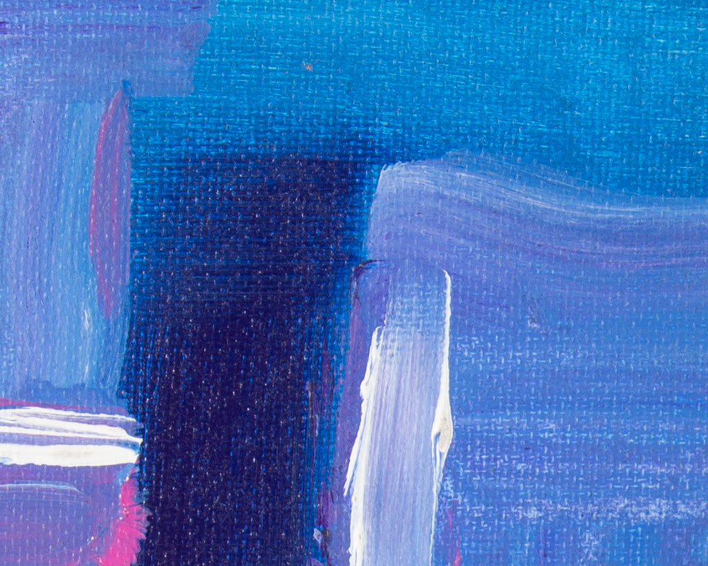 Vern Rader Abstract Acrylic on Board Painting