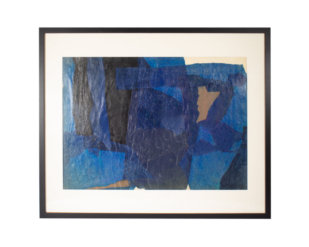 James Spencer Russell 1958 Paper Collage