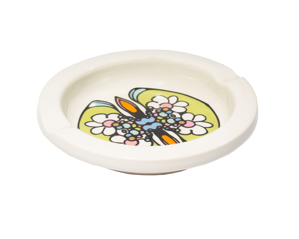 Peter Max Psychedelic Pop Art Iroquois Ashtray