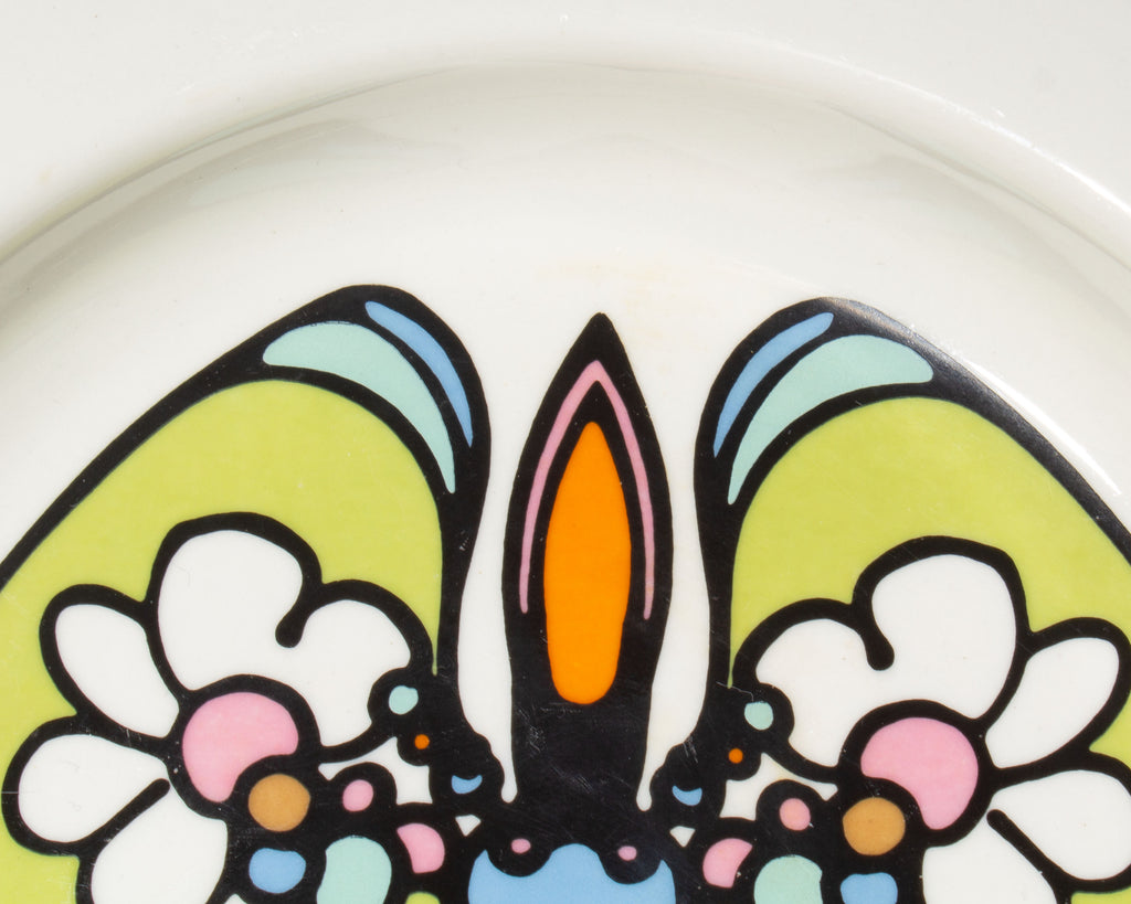 Peter Max Psychedelic Pop Art Iroquois Ashtray