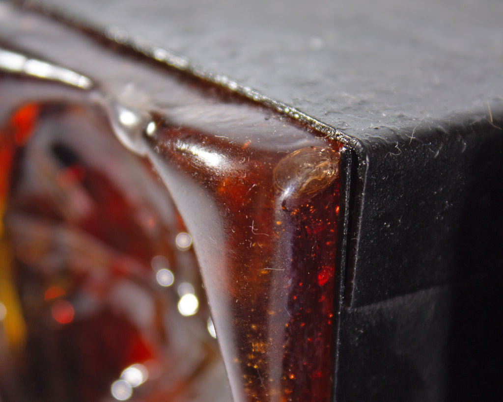 Felipe Delfinger 1970s Feders Mexico Brutalist Glass Pendant Light