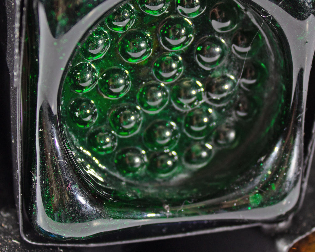 Felipe Delfinger 1970s Feders Mexico Brutalist Glass Pendant Light