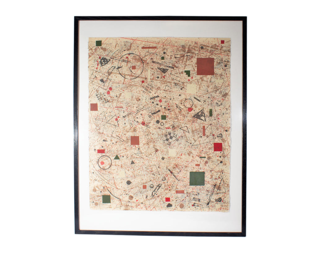 David Shapiro 1978 “Suki” Abstract Lithograph Print