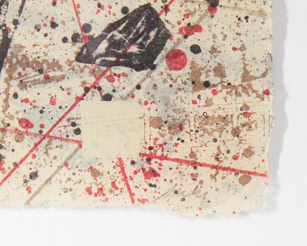 David Shapiro 1978 “Suki” Abstract Lithograph Print