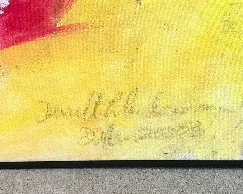 Darrell Anderson 2003 Abstract Oil on Canvas Painting