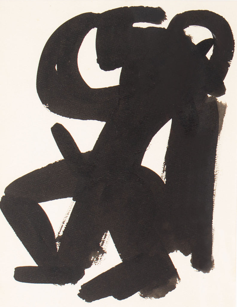 Robert C. Ray Abstract Ink Painting