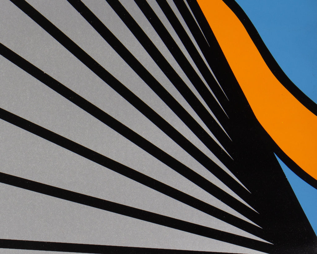 Nicholas Krushenick 1967 Serigraph Print