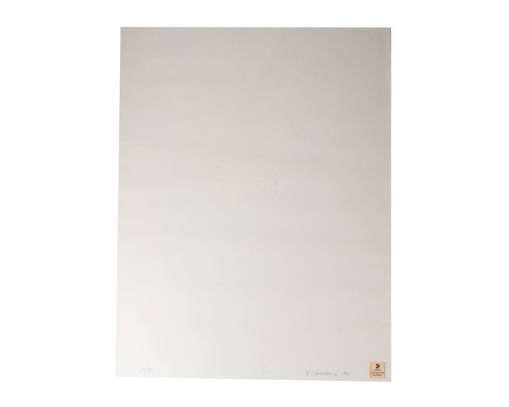Nicholas Krushenick 1967 Abstract Serigraph
