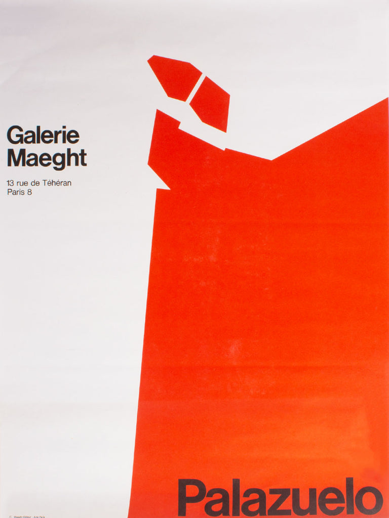 Galerie Maeght 1970 Pablo Palazuelo Lithograph Poster
