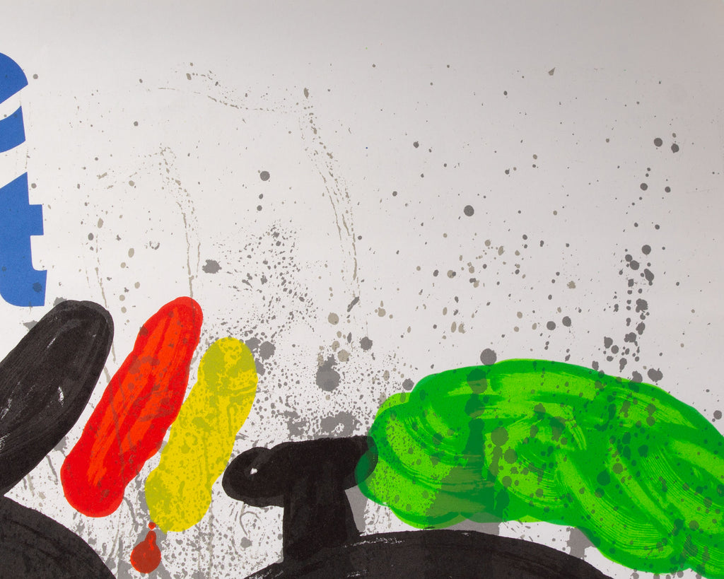 Galerie Maeght 1970 Joan Miró “Sculptures” Lithograph Poster