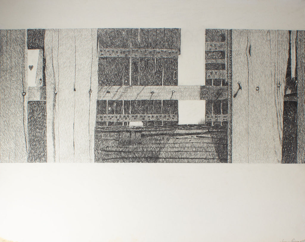 James Spencer Russell Graphite Drawing