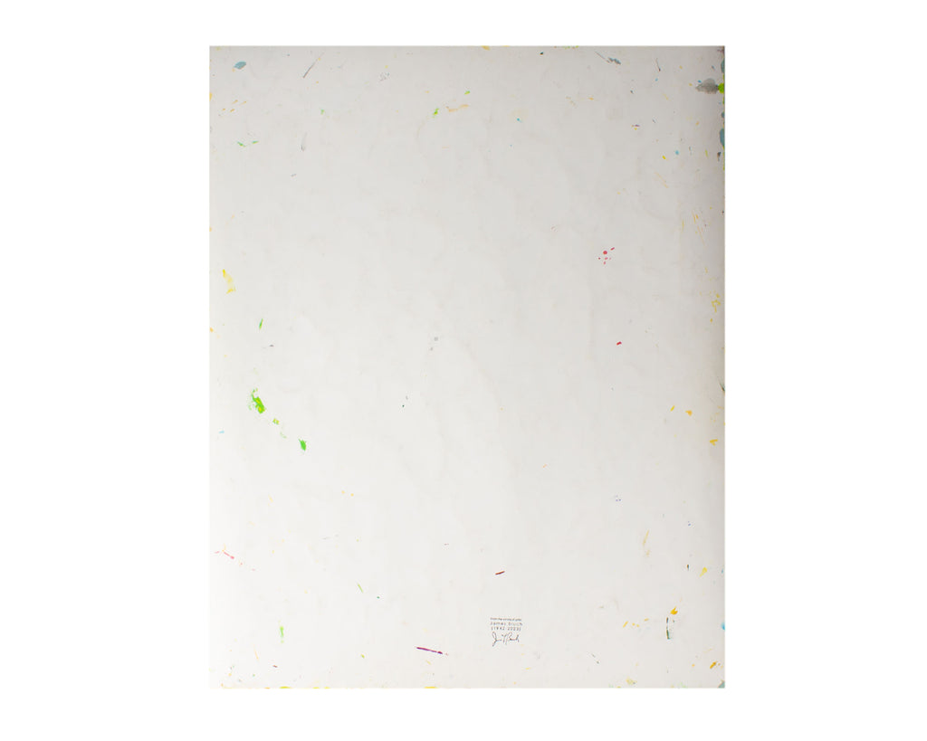 James L. Bruch Abstract Acrylic on Paper Painting