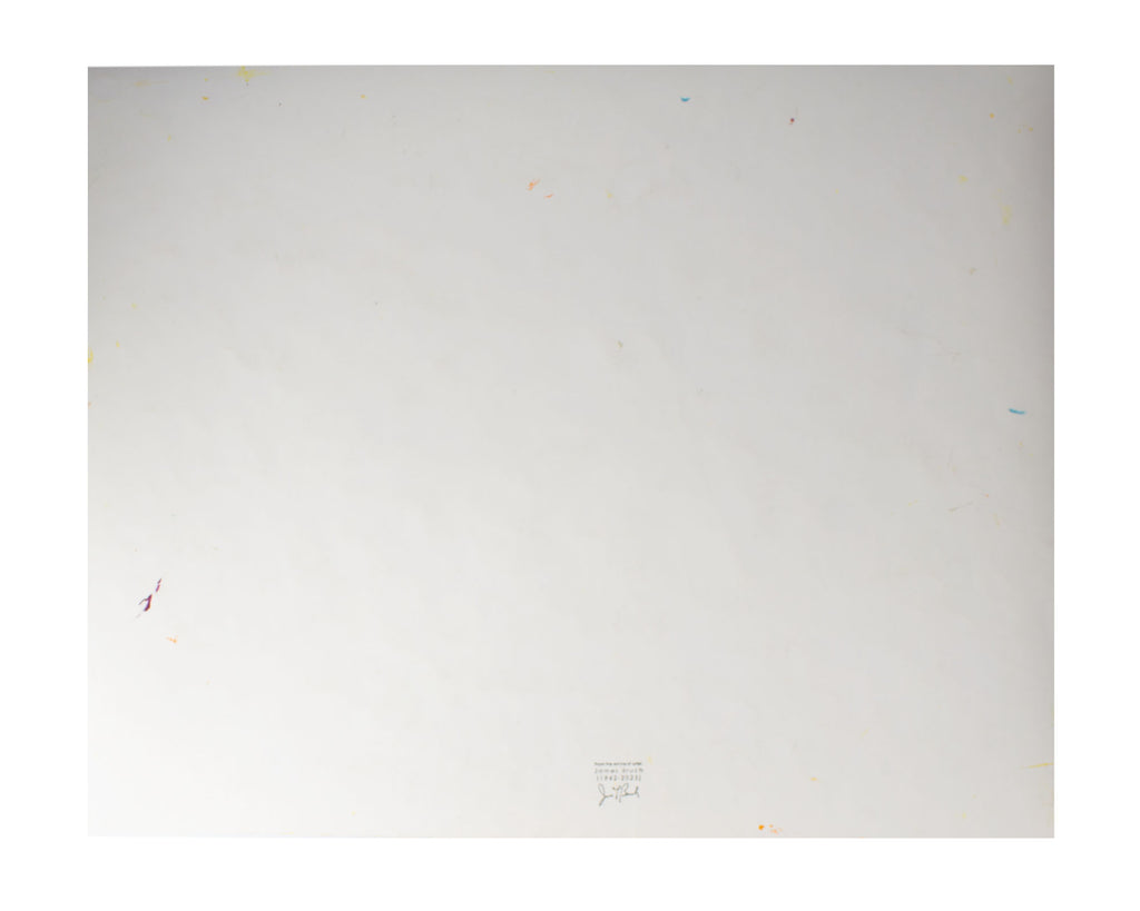 James L. Bruch Abstract Acrylic on Paper Painting