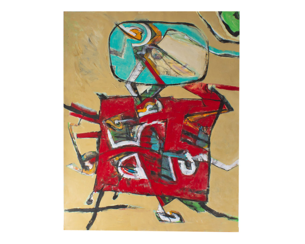 James L. Bruch “Queen Mariana by Diego Velázquez” Mixed Media Painting