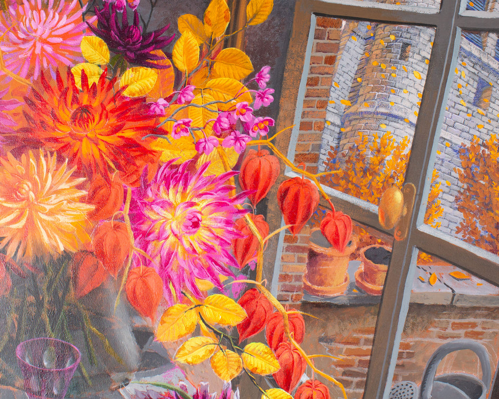 Alain Le Chatelier 2008 Acrylic on Canvas Still Life Painting