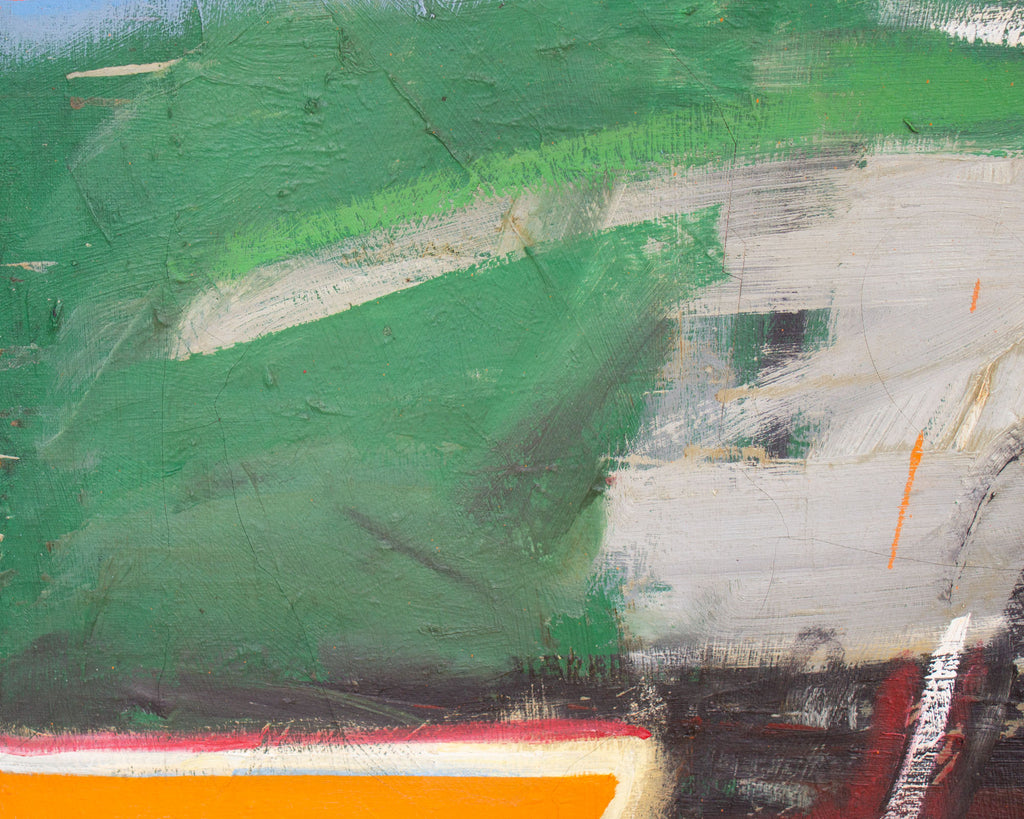 James L. Bruch Abstract Oil Painting on Canvas