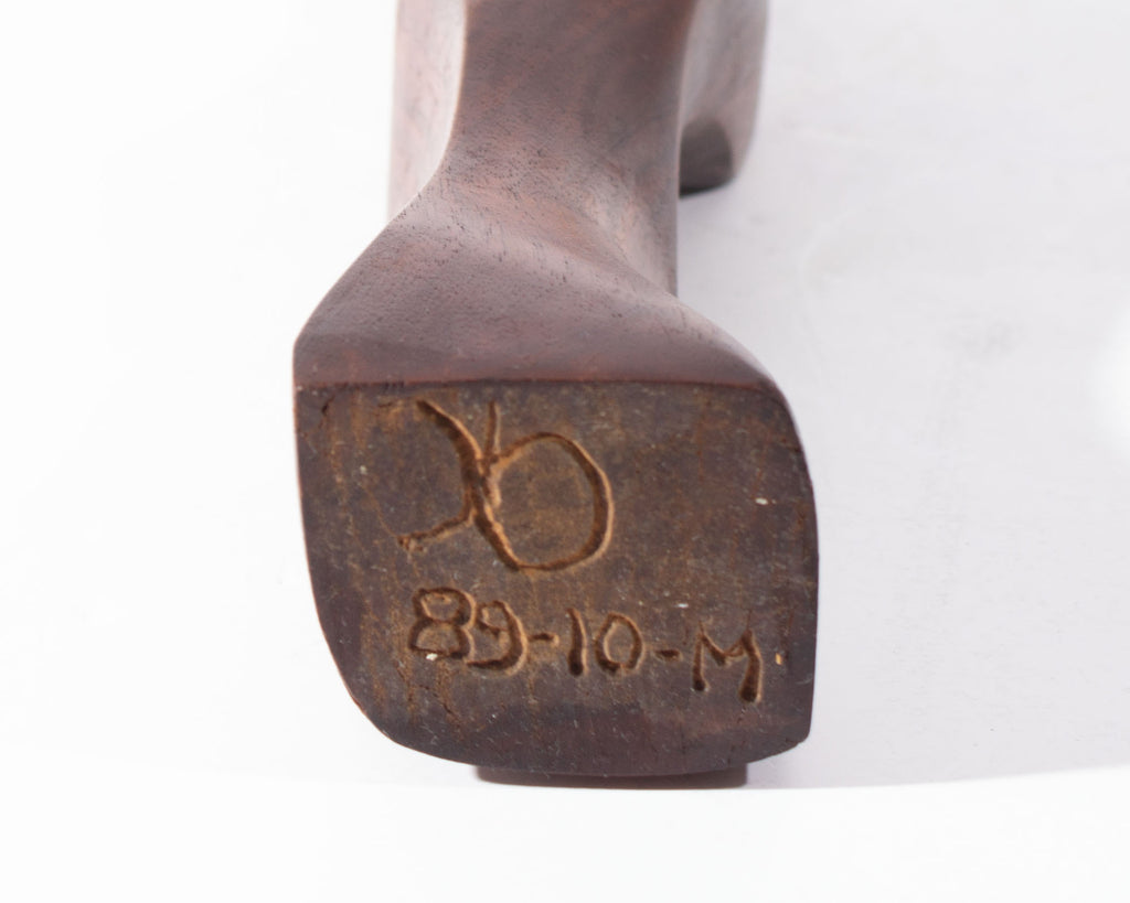 Klaus Otten 1968 Walnut Biomorphic Sculpture