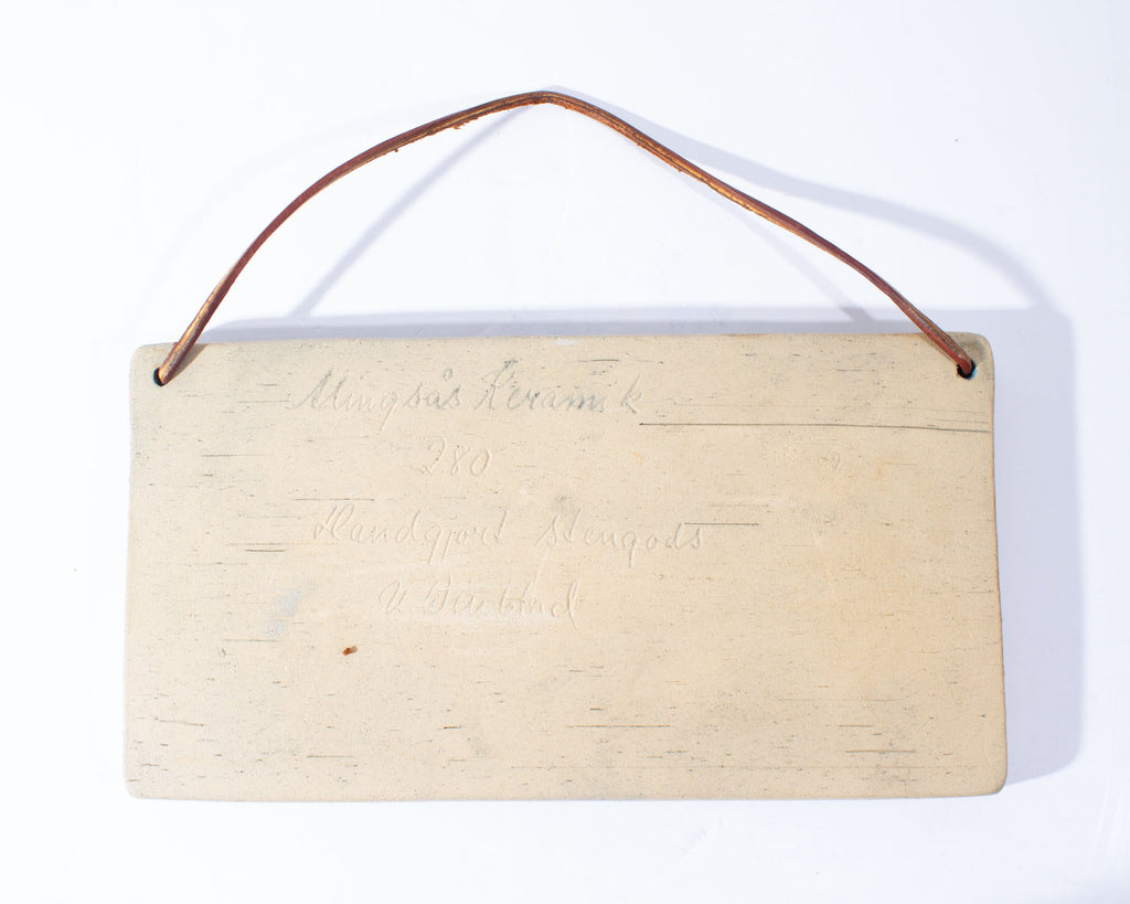 Ulla Winblad Allingsås Keramik Model 280 Owl Wall Plaque