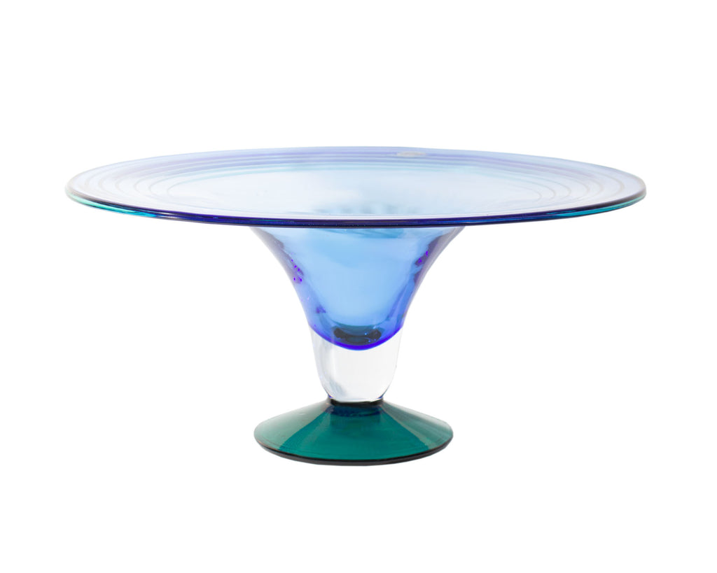 Richard Blenko 2000 Glass Compote