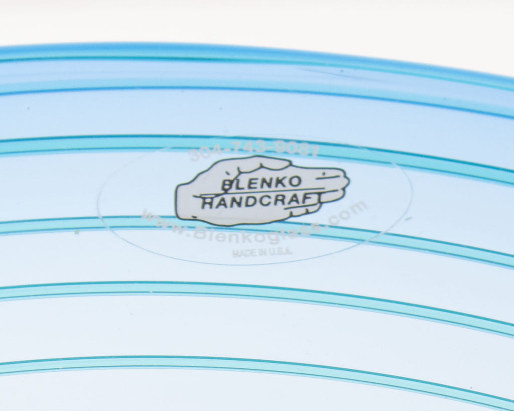 Richard Blenko 2000 Glass Compote